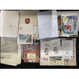 OCEAN LINER/CUNARD: R.M.S. Queen Mary, mixed printed ephemera.