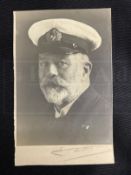 R.M.S. TITANIC: George W. Bowyer Archive. Photograph, head and shoulder sepia portrait with