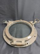 White Star Line: Rare cast bronze fully functioning porthole that was formally the property of