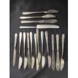 OCEAN LINER: Collection of Cunard/Cunard White Star flatware. (Approx. 17)