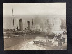 R.M.S. TITANIC: Collection of Titanic passengers Richard and Stanley May. Rare oversize period