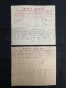 R.M.S. TITANIC: Roberta Maioni Archive. A pair of Western Union telegrams dated April 16th and