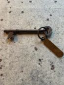 R.M.S. TITANIC SECOND THIRD CLASS STEWARD SIDNEY SEDUNARY: An extremely rare key from on board the