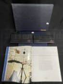 R.M.S. QUEEN ELIZABETH 2: Hard bound promotional ring binder, Queen Elizabeth 2 A Voyage of