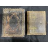 R.M.S. TITANIC: George W. Bowyer Archive. Family photograph album leather bound with brass clasp