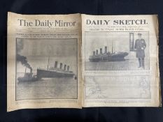 R.M.S. TITANIC: Collection of Titanic passengers Richard and Stanley May. Richard May's personal