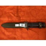 Militaria/Edged Weapons: WWII US M4 bayonet in M8 A1 scabbard marked BM CO. 12ins.