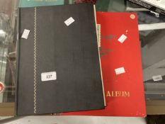 Stamps: Mid 20th cent. Two stockbooks containing World Airmail stamps, used and unused.