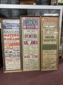 Mechanical Music Property of Local Collector. Music Hall/Posters: The Hippodrome Keighley from 1940,