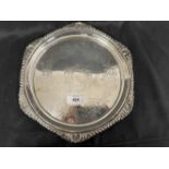 Hallmarked Silver: Salver Sheffield 1808-09. 11ins. Approx. 19ozt.