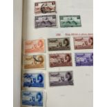 Stamps: Early to mid 20th cent. Sparsely populated WH Smith stockbook plus two loose leaf albums,