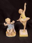 20th cent. Ceramics: Royal Worcester. But the child that is born on the Sabbath day is fair and wise