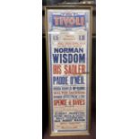 Mechanical Music Property of Local Collector. Music Hall/Posters: Tivoli Hull Box Office poster from