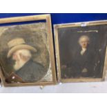 English School: 19th cent. Oil on canvas portrait of a gentleman in gilt frame. 16ins. x 20½ins.
