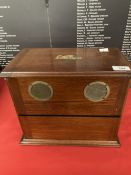 Radios: Marconiphone V2A long range radio receiver c1920s. 12ins. x 10ins.