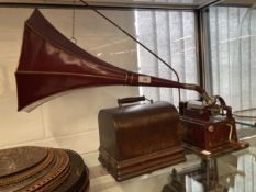 Mechanical Music Property of Local Collector. Phonographs: Thomas Edison Red 'Gem' Phonograph with