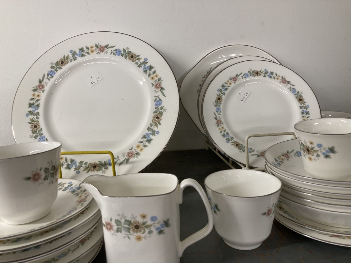 Royal Doulton boxed Pastorale coffee set, plus six piece dinner set and tea set. - Image 2 of 3