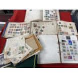 Stamps: World, late 19th/early 20th cent. Triumph and Strand albums, nice selection of mainly used