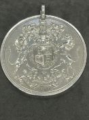 Coins/Medals/USA/Canada History: Silver Canadian Chief's Prince of Wales' "Indian Peace" Medal