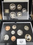 Numismatics: Coins, proof, The Royal Mint, the 2017 United Kingdom proof coin set, collector edition