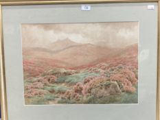 Bertram Moorish watercolour landscape, signed B. Moorish, framed and glazed. 20ins. x 14ins.