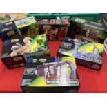 Toys: Star Wars Power of The Force and Episode One boxed figure groups to include Death Star Escape,
