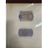 Banknotes: Mainly British Military Authority notes, Italian and German British armed forces notes,
