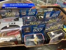 Toys: Diecast vehicles, Corgi - Superhaulers 59570 and TY86616, James Bond 007 TY95801, TY95701