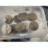 Numismatics: Coins. Fifteen GB £5 coins including 2010 Restoration of Monarch, 2005 Nelson Bi-