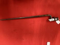 Militaria/Edged Weapons: Martini Henry P1876 socket bayonet marked B 78.