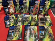 Toys: boxed Star Wars The Power of The Force figures and Episode One to include Luke Skywalker,