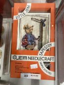 Crafts: Jem Needlecraft Kits. No. 4426 Mrs Tittle-Mouse, Jeremy Fisher, Hunca Munca, Benjamin Bunny,