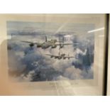Aviation Prints: The Lancaster VC's signed by Victoria Cross winners Norman Jackson VC and Bill Read