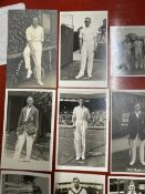 Tennis: Good selection of Men Players, photo postcards by Trim, inc. G Patterson, Crawford, Gregory,