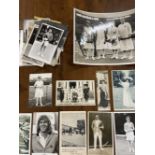 Tennis: Mixed selection, Photos, Postcards, Magazines, Tilden, Hoad, Shimidzu/Alonso, Belgium Team