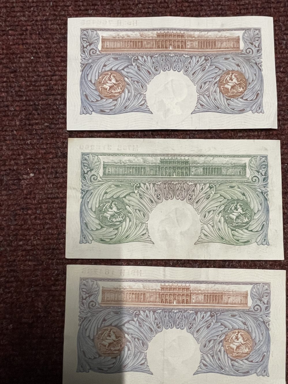 Numismatics: Banknotes GB. Collection of ten Bank of England £1 notes, six Isaac Newton CT56, - Image 3 of 3