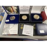 Numismatics: Coins, bullion, silver proof commemorative issues including, Royal Mint 2002, Golden