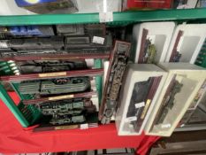 Toys: Collectable Railway Locomotives, twenty five steam locomotives on display stands including The