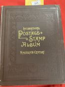 Stamps: 19th cent. International Postage Stamp Album by Scott Stamp and Coin Co. N.Y. 19th cent.