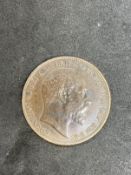 Numismatics: GB copper Edward VIII 1902 low tide penny.