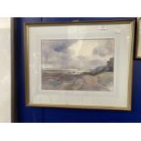 Patrick Nairne: Watercolour, 'Ryde Pier from Fishbourne' signed with initials lower left and dated