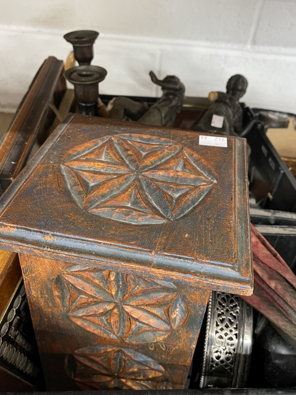 Mixed lot to include cameras, treen, watches, a pair of barley twist candlesticks, ebony elephant - Image 2 of 2