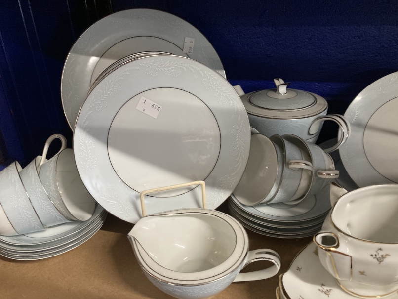 20th cent. Limoges, France part dinner service plates x 37, one lidded tureen, bowls x 2, dishes x - Image 3 of 3