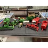 Toys: Diecast Britain's Farming Machinery includes Massey Ferguson 7200 Combine Harvester, 12