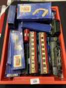 Toys: Railway Hornby Dublo unboxed Duchess of Montrose loco and tender with a selection of track and