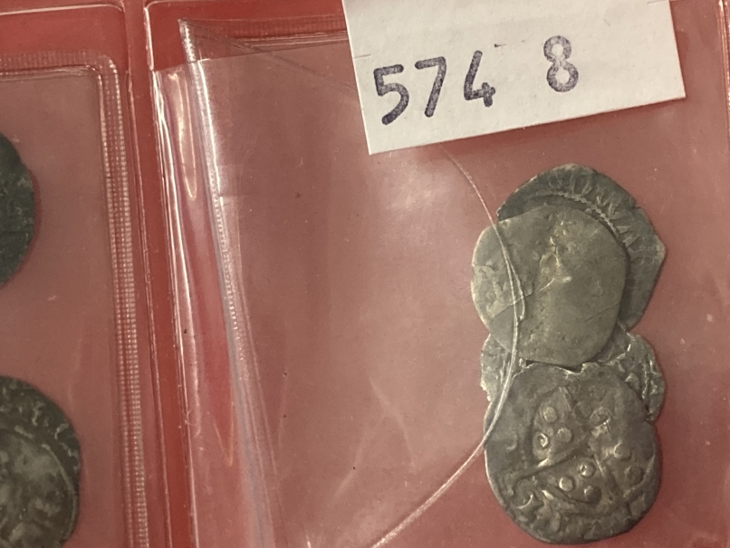 The Wexcombe Collection: Hammered silver pennies, Edward I long cross London x 3, Edward IV half - Image 5 of 5