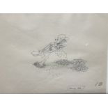 Films/Disney: Unusual original pencil production drawing for 1934 black and white cartoon short