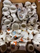 20th cent. Goss china, various subjects and ten items of crested china. (50)
