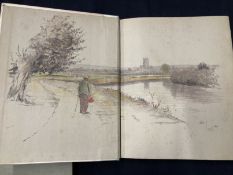 Books: Cathedrals and Abbey Churches of England by Cecil Aldin signed inside and numbered 21,