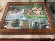 The Wexcombe Collection: Mesolithic/Neolithic flint tools, hammer stone, tranchet hand axe, cones,